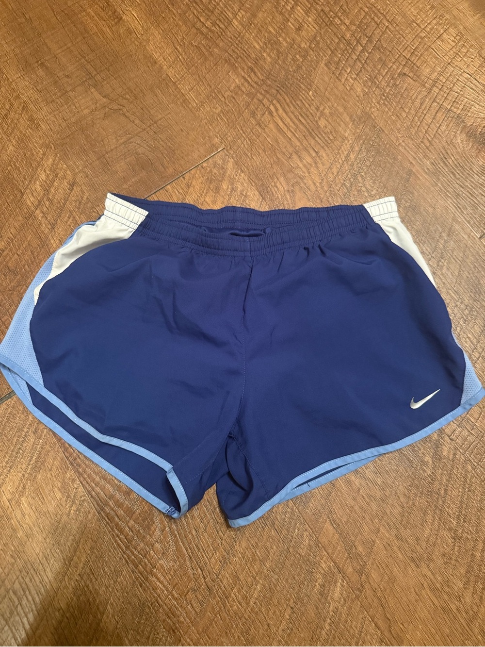 Nike Women's Navy Blue Running Shorts